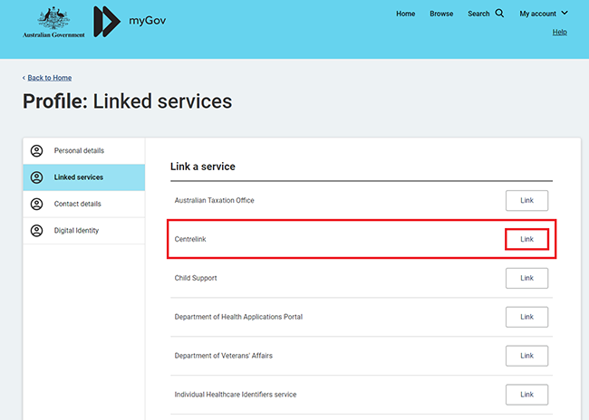 MyGov Help Link Centrelink To MyGov If You Have A Customer Reference 